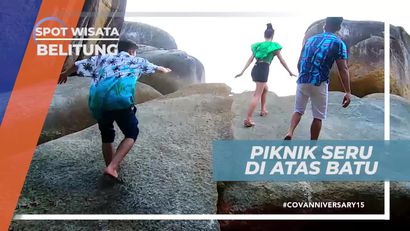 Piknik Asik di Atas Batu, Belitung