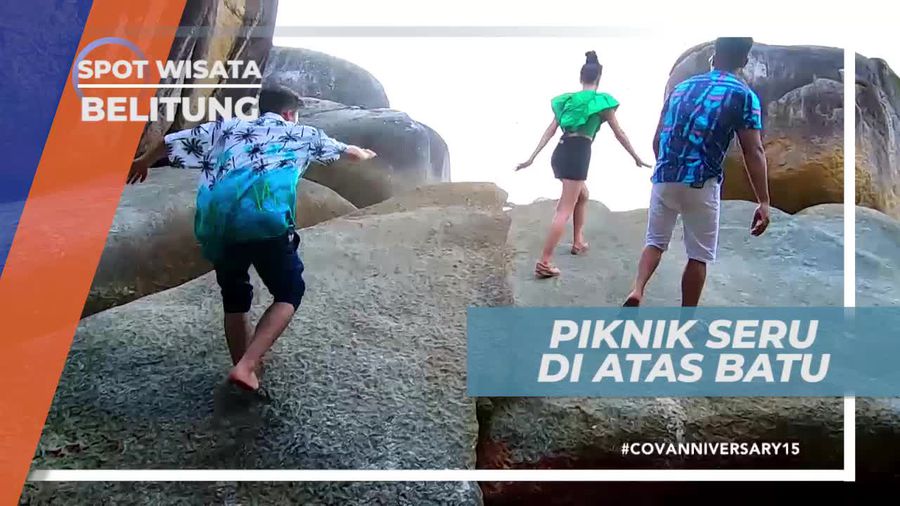 Piknik Asik di Atas Batu, Belitung