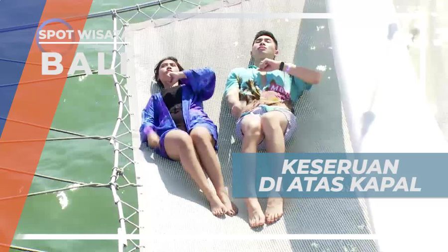 Berdansa Seru di Atas Kapal Pesiar, Bali