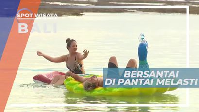 Bersantai Menikmati Keindahan Alam Pantai Melasti Bali