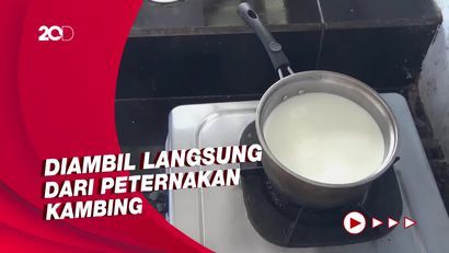 Goat Milkshake, Olahan Susu Kambing Segar dan Tak Amis