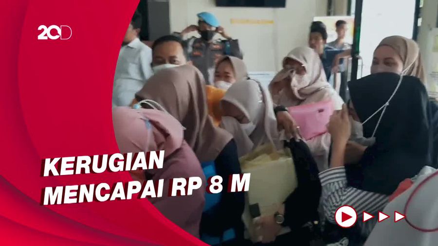 Korban Investasi Bodong Histeris Mengadu ke Polres Tasikmalaya