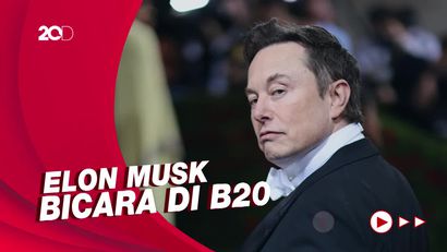 Live Elon Musk Bicara di B20 Summit