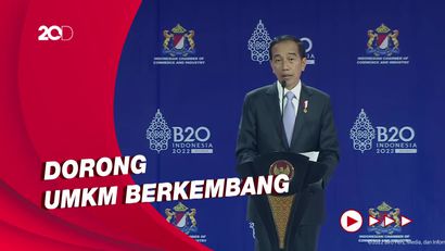 Jokowi Minta Perusahaan Besar Tak Lupakan UMKM Soal Digitalisasi