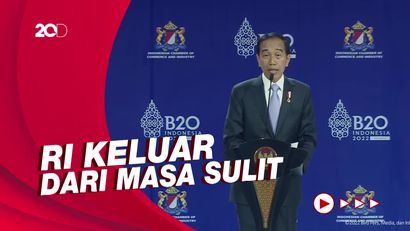 Jokowi Tutup B20: Di Setiap Tantangan Ada Peluang, Jangan Pesimis! 