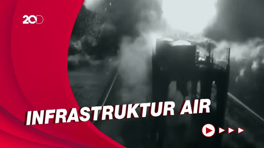Detik-detik Ledakan di Kherson Rusak Bendungan Nova Kakhovka
