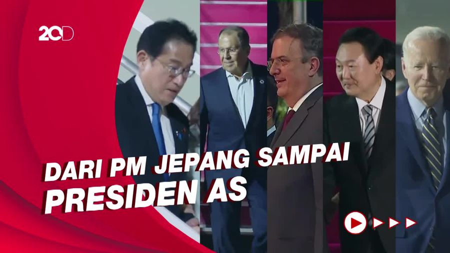 Melihat Gaya Para Tamu G20 saat Mendarat di Bali