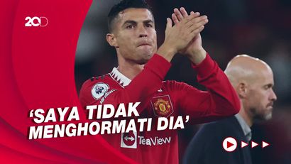 Blak-blakan Ronaldo Sudah Nggak Respek sama Ten Hag