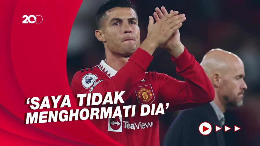 Blak-blakan Ronaldo Sudah Nggak Respek sama Ten Hag