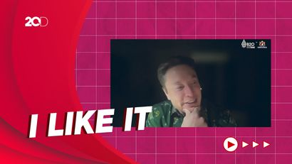 Hadir Secara Virtual, Ini Gaya Elon Musk Pakai Batik di KTT G20