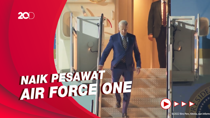 Momen Kedatangan Presiden Joe Biden di Bali