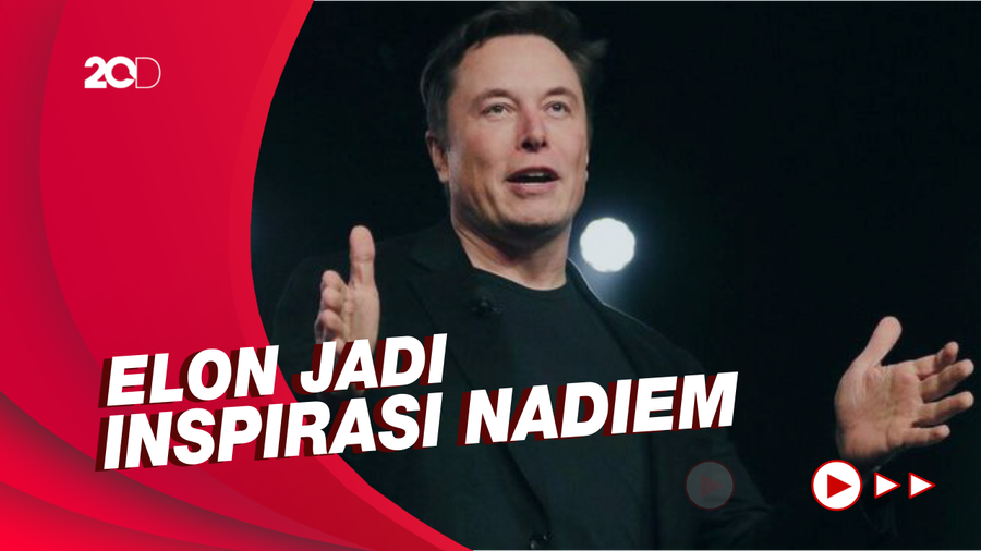 Momen Nadiem Makarim Jadi Fanboy Elon Musk