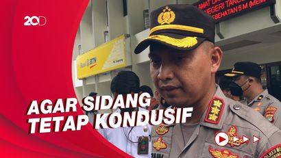 Polres Tangerang Kota Turunkan 216 Personel Amankan Sidang Indra Kenz