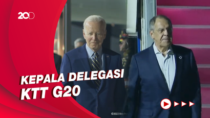 Tari Pendet Sambut Kedatangan Joe Biden-Sergei Lavrov di Bali