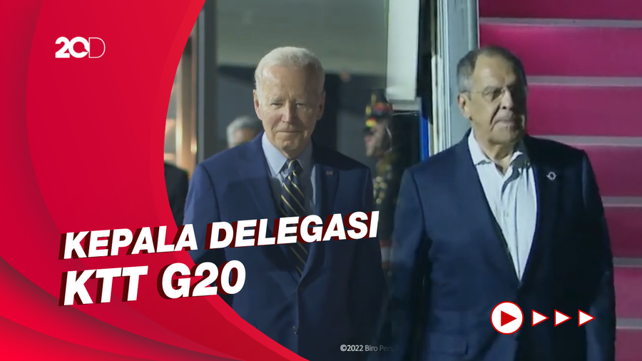 Tari Pendet Sambut Kedatangan Joe Biden-Sergei Lavrov di Bali