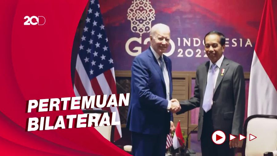 Jokowi Apresiasi Kehadiran Joe Biden di KTT G20 Bali