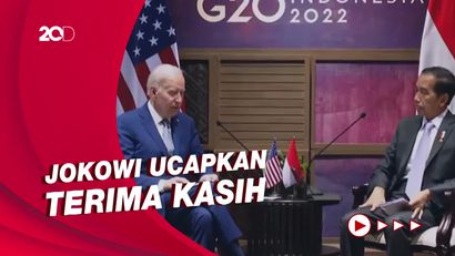 Jokowi Temui Joe Biden di Sela KTT G20