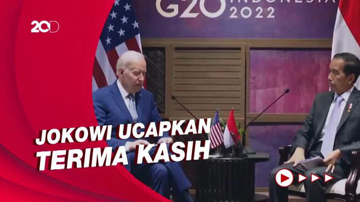 Jokowi Temui Joe Biden di Sela KTT G20