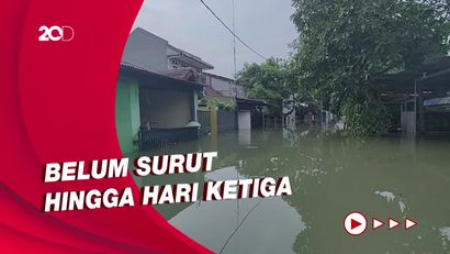 Menyusuri Banjir Tangerang, Melihat Penampakan Tembok Tanggul Jebol