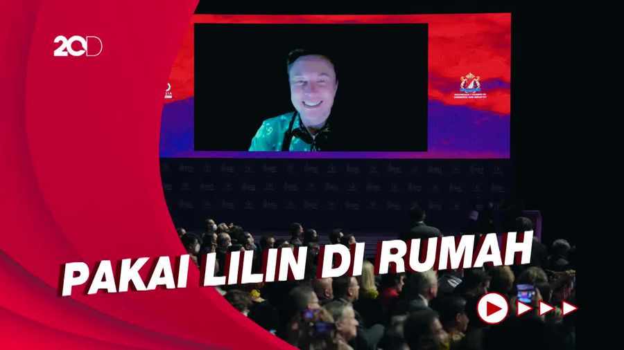 Tawa Elon Musk Ceritakan Rumahnya Mati Lampu Saat Hadir Virtual di B20
