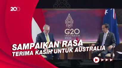 Jokowi Bertemu PM Albanese: Saya Senang Australia Sangat Dukung KTT G20