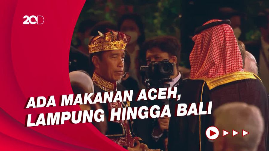 Daftar Menu Welcoming Dinner G20 di GWK: Singkong hingga Rendang
