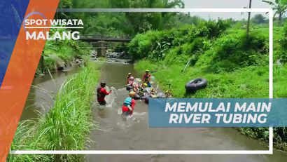 Memakai Alat Keselamatan, Persiapan Bermain River Tubing di Kota Malang
