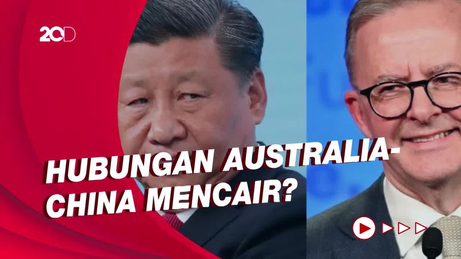 Momen Pertemuan Xi Jinping dan PM Anthony Albanese di KTT G20 Bali