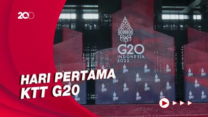 Momen Jokowi Sambut Para Pemimpin Negara di Venue KTT G20