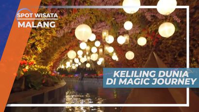 15 Menit Merasakan Keliling Dunia Dengan Naik Perahu, Malang