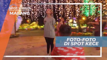 Cekrak-cekrek Berpose Seru di Spot Unik yang Kece, Malang