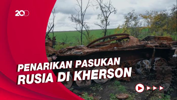 Melihat Posisi Terakhir Rusia di Kherson yang Ditinggalkan 