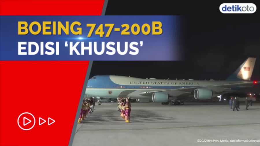 Spesifikasi Pesawat Air Force One yang Bawa Joe Biden ke KTT G20 Bali