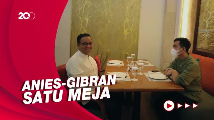Ini Momen Anies dan Gibran Sarapan Bareng di Solo