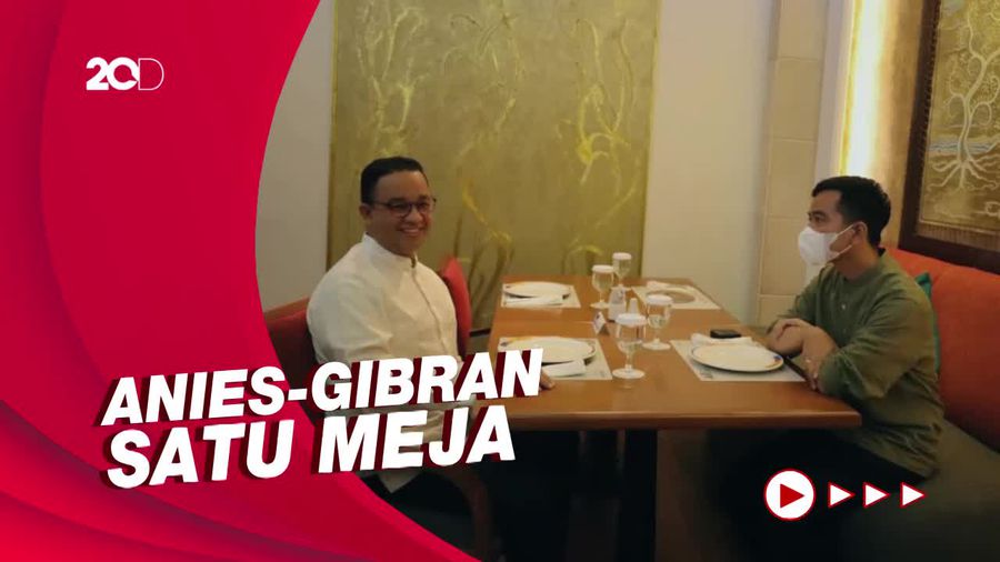 Ini Momen Anies dan Gibran Sarapan Bareng di Solo