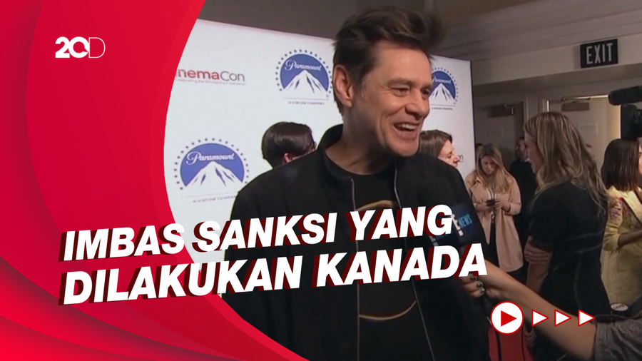 Jim Carrey Masuk Daftar 100 Orang yang Dilarang Masuk ke Rusia