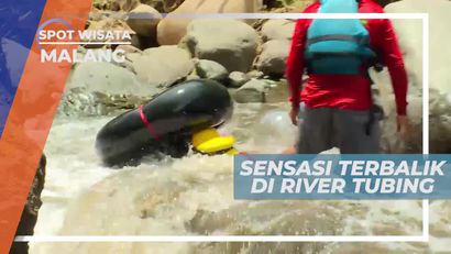 Sensasi Terbalik Saat Bermain River Tubing di Kota Malang