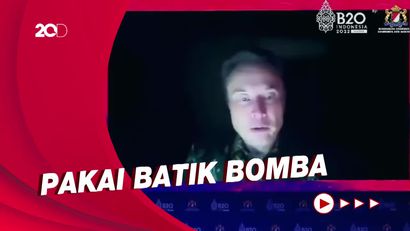 Penampilan Elon Musk yang Mencuri Perhatian di B20 Summit