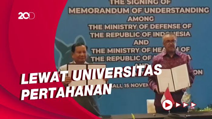 Teken MoU dengan WHO, RI Jadi Pusat Pendidikan Kedaruratan Kesehatan