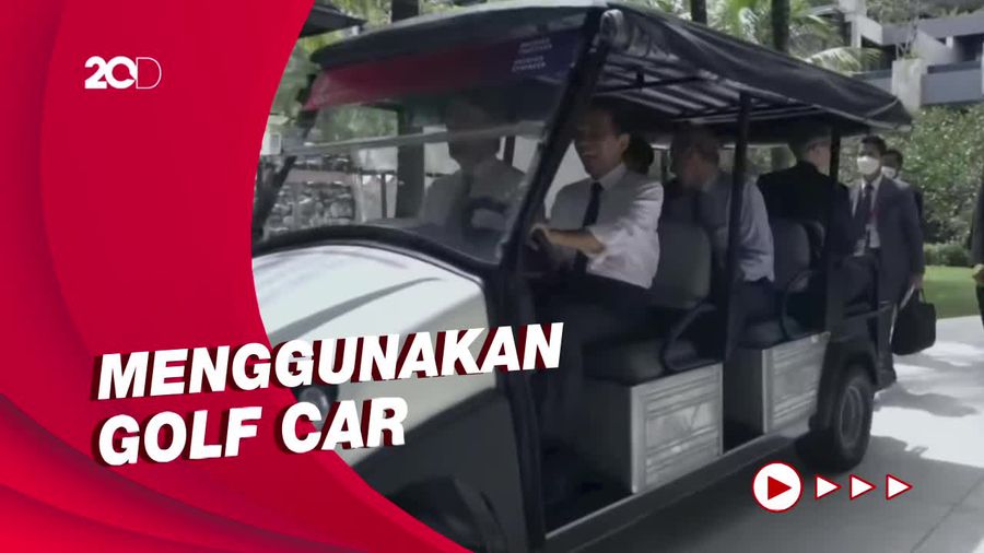 Jokowi Sopiri Direktur IMF-Presiden ISDB ke Lokasi Makan Siang