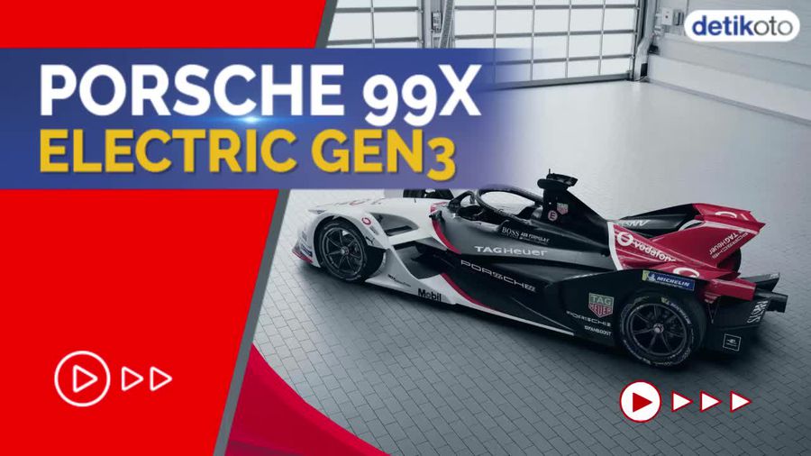 Porsche Rilis Mobil Balap Formula E, Siap Main di Ancol Tahun Depan