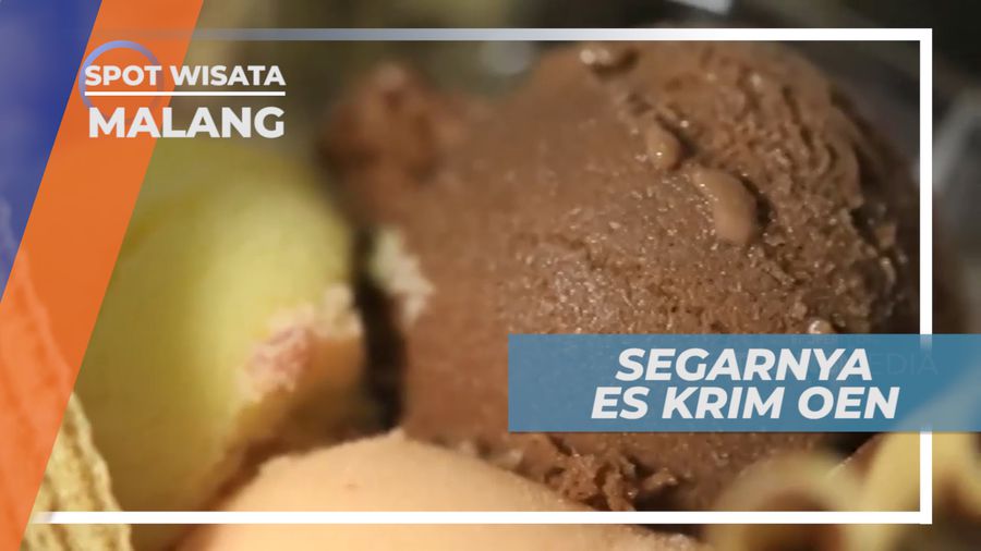 Mencicipi Manis Legit Es Krim Legendaris Khas Kota Bunga, Malang
