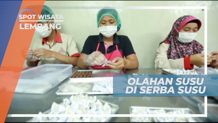 Mengunjungi Tempat Pengolahan Makanan Berbahan Susu, Lembang