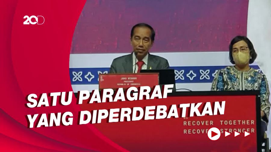Jokowi Cerita Alotnya Sahkan Deklarasi KTT G20 Bali soal Ukraina