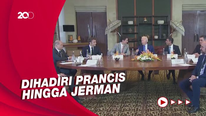 Biden Gelar Rapat Darurat di Bali Bahas Rudal Rusia Hantam Polandia