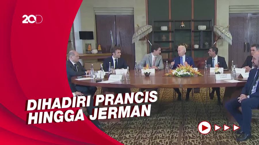 Biden Gelar Rapat Darurat di Bali Bahas Rudal Rusia Hantam Polandia