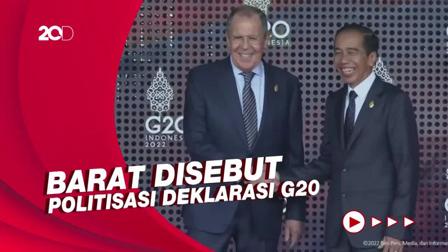 Alasan Menlu Rusia Cabut Lebih Cepat dari KTT G20 Bali