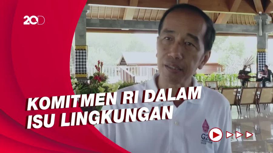 Kunjungi Hutan Mangrove, Jokowi Ajak Biden Cs Bangun Ekonomi Hijau