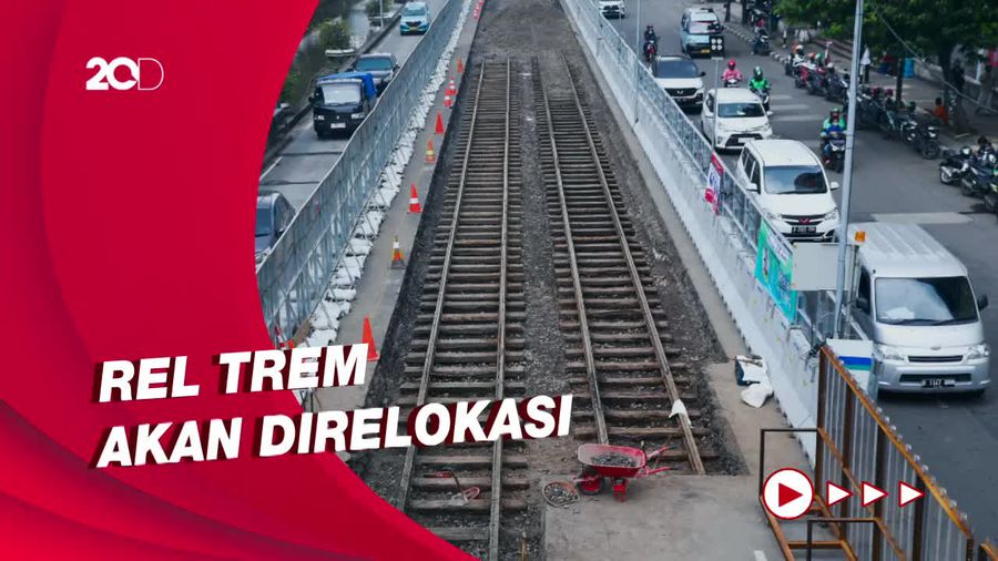 Melihat Rel Trem Kuno Peninggalan Belanda di Proyek MRT Fase 2