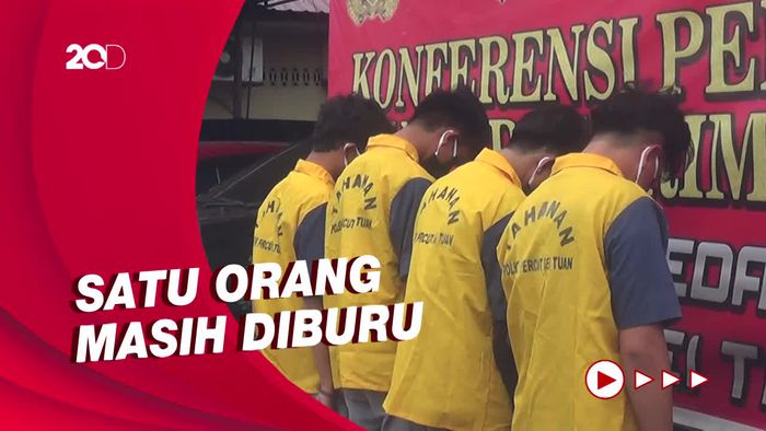 Empat Anggota Geng Motor Begal Warga di Depan Unimed Ditangkap!
